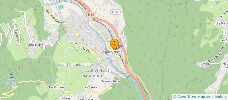 localisation de l'entreprise MONSIEUR NATHAN BERNAT à GRAND-AIGUEBLANCHE