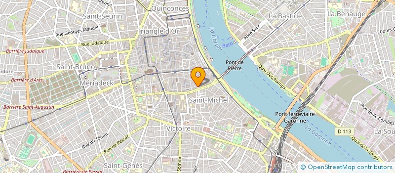 localisation de l'entreprise MONSIEUR NATHAN BERNEDE  BORDEAUX