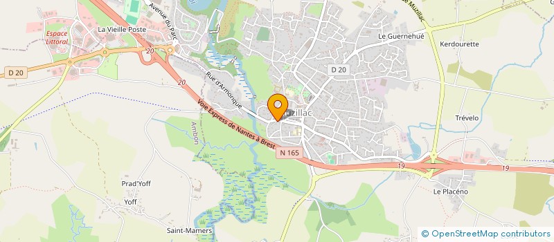 localisation de l'entreprise MONSIEUR NATHAN BERTHY  MUZILLAC