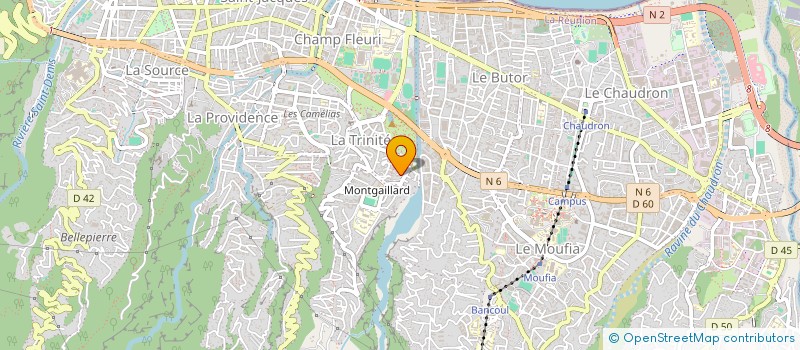 localisation de l'entreprise MONSIEUR NATHAN BIJOUX  SAINT-DENIS