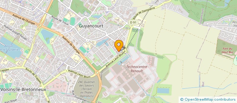 localisation de l'entreprise MONSIEUR NATHAN BISSECK à GUYANCOURT