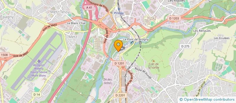 localisation de l'entreprise MONSIEUR NATHAN BLANCHARD  ANNECY