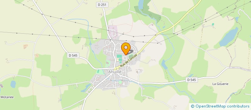 localisation de l'entreprise MONSIEUR NATHAN BLANCHARD  AHUILLE