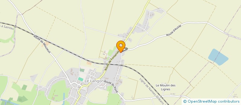 localisation de l'entreprise MONSIEUR NATHAN BLOMME  LE LANGON