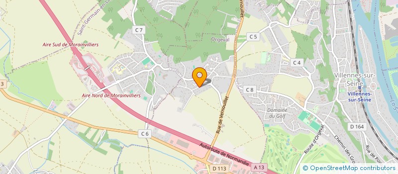 localisation de l'entreprise MONSIEUR NATHAN BOFFY  ORGEVAL