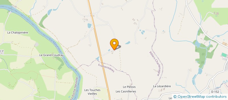 localisation de l'entreprise MONSIEUR NATHAN BOISRAME  VILLIERS-CHARLEMAGNE