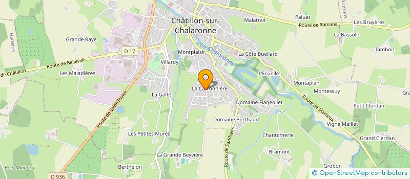 localisation de l'entreprise MONSIEUR NATHAN BOTTET à CHATILLON-SUR-CHALARONNE