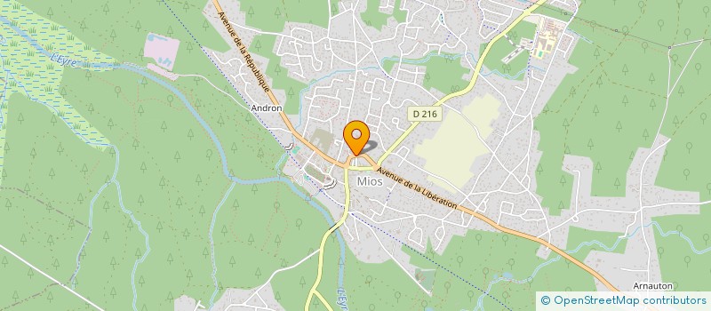 localisation de l'entreprise MONSIEUR NATHAN BOUDIGUES  MIOS