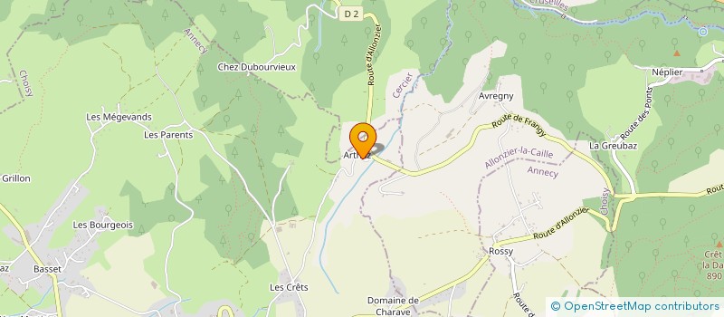 localisation de l'entreprise MONSIEUR NATHAN BOUDIN-MIRANDE  CHOISY