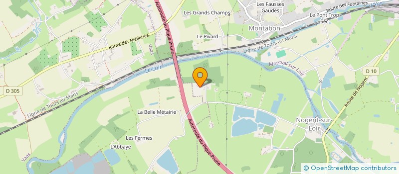 localisation de l'entreprise MONSIEUR NATHAN BOULANGER  NOGENT-SUR-LOIR