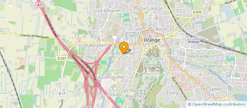 localisation de l'entreprise MONSIEUR NATHAN BOUSQUET  SAINT-GELY-DU-FESC