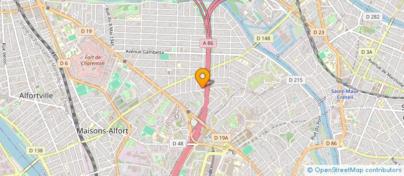 localisation de l'entreprise MONSIEUR NATHAN BOYER  MAISONS-ALFORT