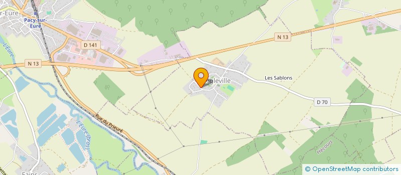 localisation de l'entreprise MONSIEUR NATHAN BRANCHU  AIGLEVILLE