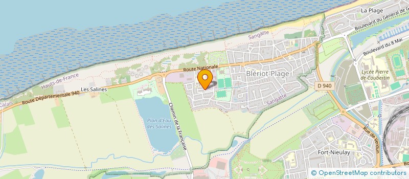 localisation de l'entreprise MONSIEUR NATHAN BRUNET  SANGATTE