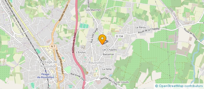 localisation de l'entreprise MONSIEUR NATHAN CABALLERO  VIENNE