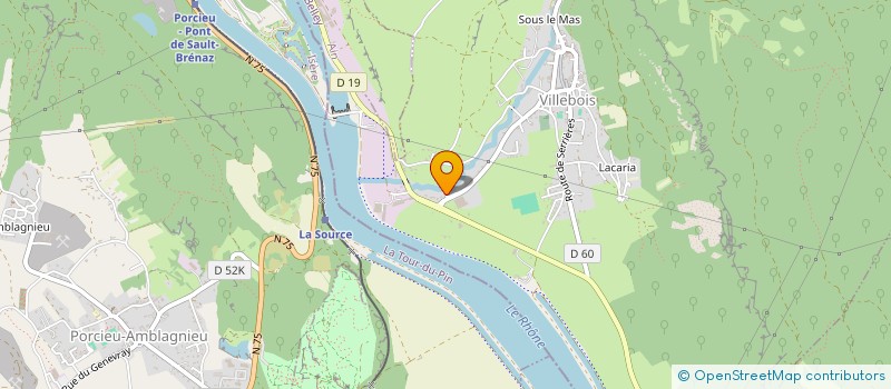 localisation de l'entreprise MONSIEUR NATHAN CALARD  VILLEBOIS