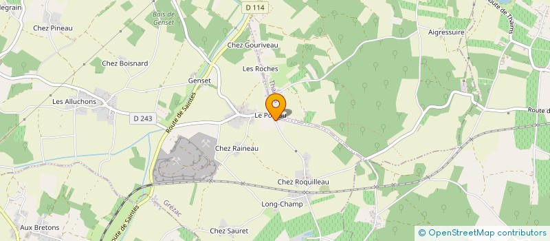 localisation de l'entreprise MONSIEUR NATHAN CAMILLERI  SEMUSSAC