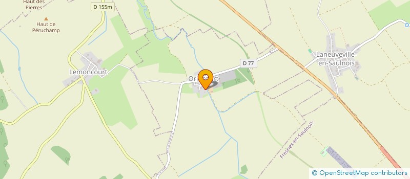 localisation de l'entreprise MONSIEUR NATHAN CAPELLE  ORIOCOURT