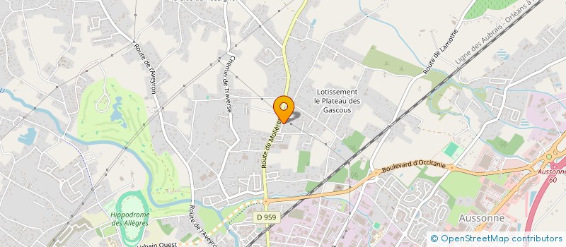 localisation de l'entreprise MONSIEUR NATHAN CARRASSET  MONTAUBAN