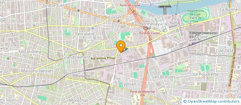 localisation de l'entreprise MONSIEUR NATHAN CAYOUN  VILLEURBANNE