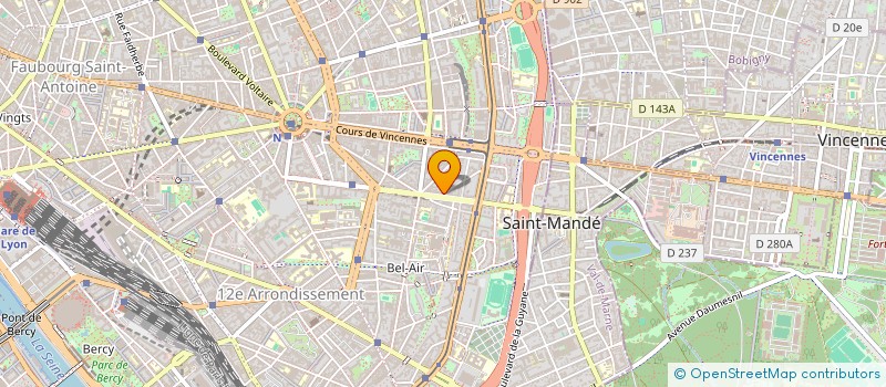 localisation de l'entreprise MONSIEUR NATHAN CHAMAK  PARIS