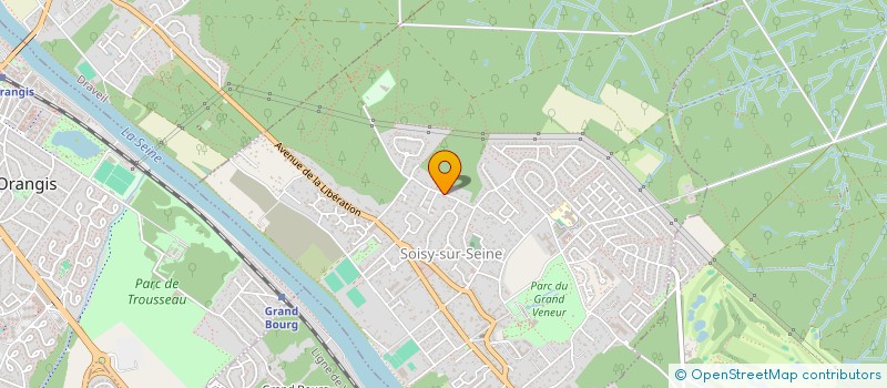 localisation de l'entreprise MONSIEUR NATHAN CHANTRENNE à SOISY-SUR-SEINE