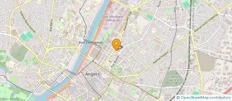 localisation de l'entreprise MONSIEUR NATHAN CHARBONNIER à ANGERS