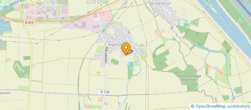 localisation de l'entreprise MONSIEUR NATHAN CHARPENTIER  ALGOLSHEIM