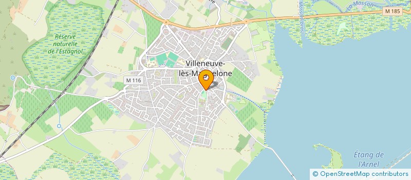 localisation de l'entreprise MONSIEUR NATHAN CHENAL-LAURENT  VILLENEUVE-LES-MAGUELONE