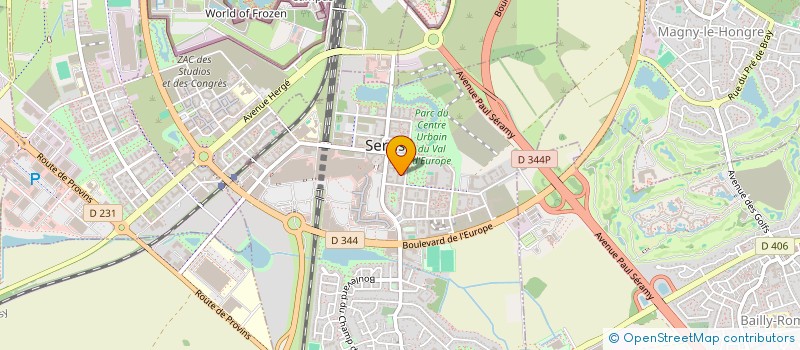 localisation de l'entreprise MONSIEUR NATHAN CHEVALLIER  SERRIS