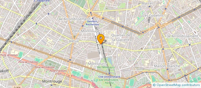 localisation de l'entreprise MONSIEUR NATHAN CHOUANTE  PARIS