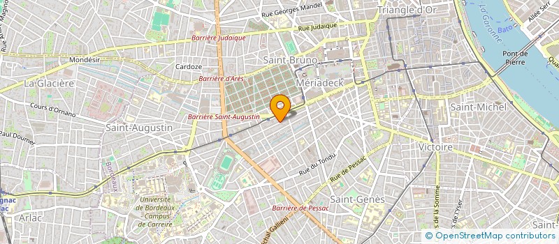 localisation de l'entreprise MONSIEUR NATHAN COENEN à BORDEAUX