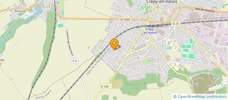 localisation de l'entreprise MONSIEUR NATHAN COHEN  CREPY-EN-VALOIS