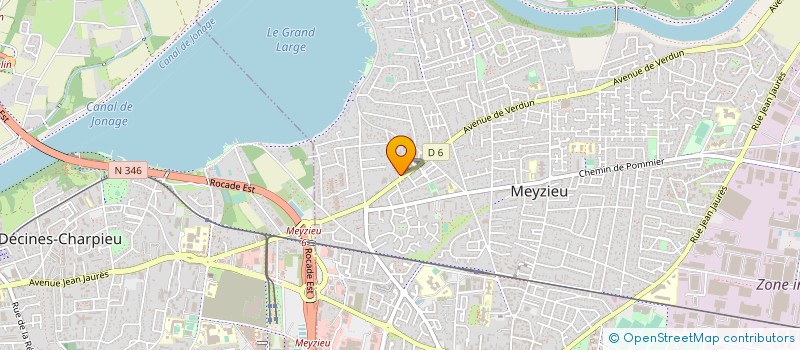 localisation de l'entreprise MONSIEUR NATHAN COLIN  MEYZIEU