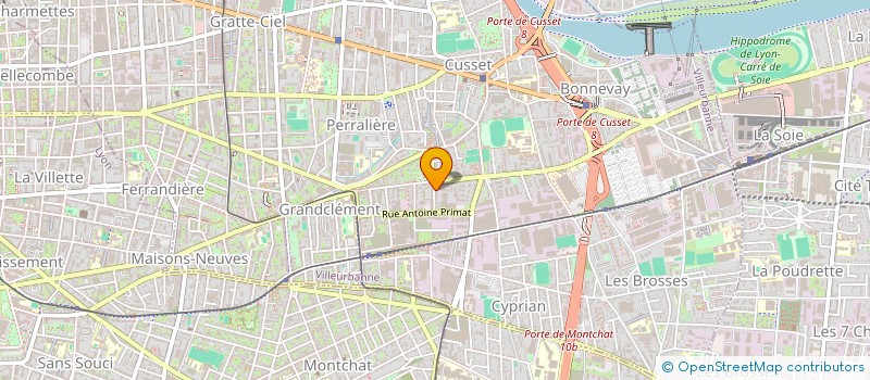 localisation de l'entreprise MONSIEUR NATHAN CONSTANCIAS  VILLEURBANNE