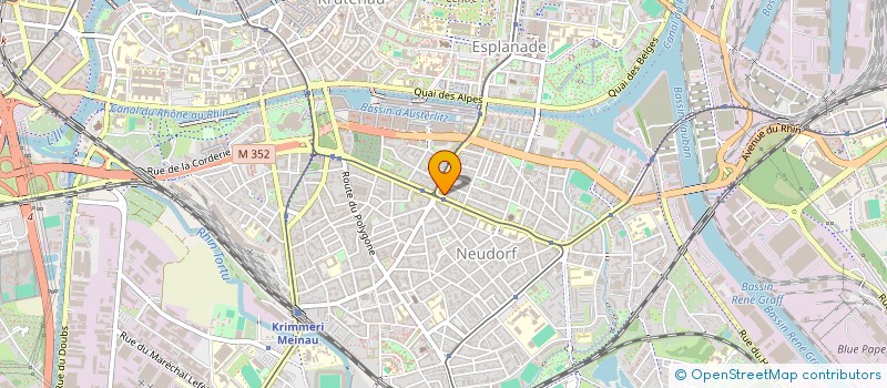 localisation de l'entreprise MONSIEUR NATHAN CONSTANTIN à STRASBOURG