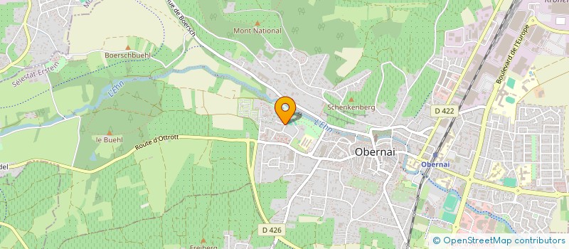 localisation de l'entreprise MONSIEUR NATHAN COSTA  OBERNAI