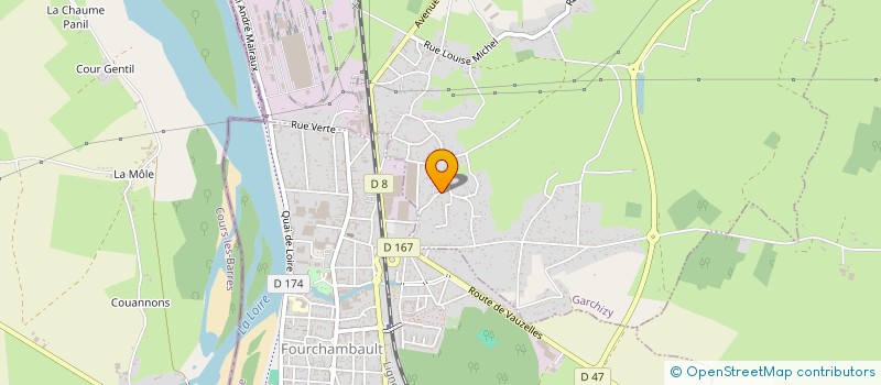 localisation de l'entreprise MONSIEUR NATHAN COTTET  GARCHIZY