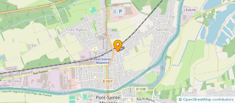 localisation de l'entreprise MONSIEUR NATHAN COURCELLES  PONT-SAINTE-MAXENCE