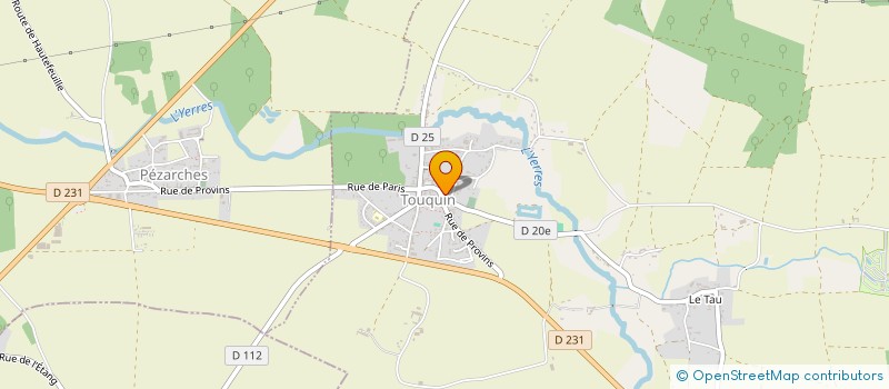 localisation de l'entreprise MONSIEUR NATHAN COURTIN  TOUQUIN