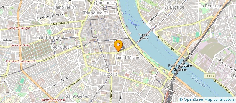 localisation de l'entreprise MONSIEUR NATHAN COUSTEAU  BORDEAUX