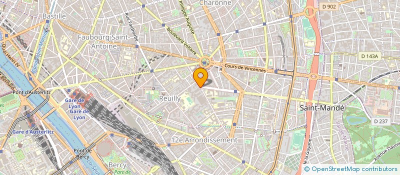 localisation de l'entreprise MONSIEUR NATHAN CRAIPEAU  PARIS