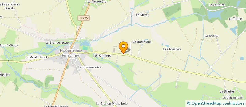 localisation de l'entreprise MONSIEUR NATHAN CROULLEBOIS  GENILLE