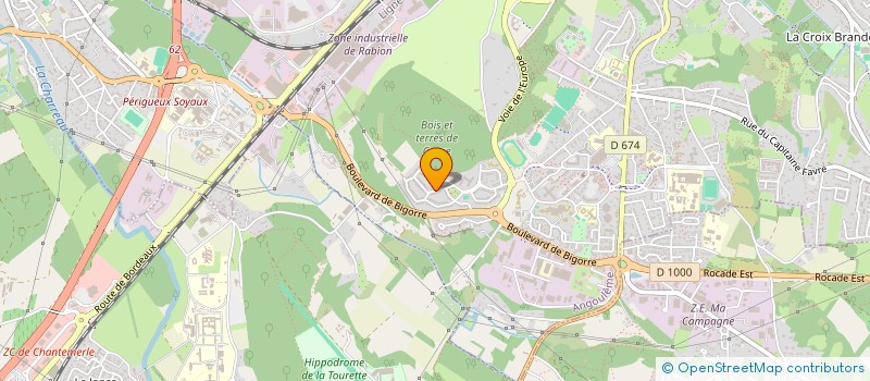 localisation de l'entreprise MONSIEUR NATHAN CZECZOTA à ANGOULEME