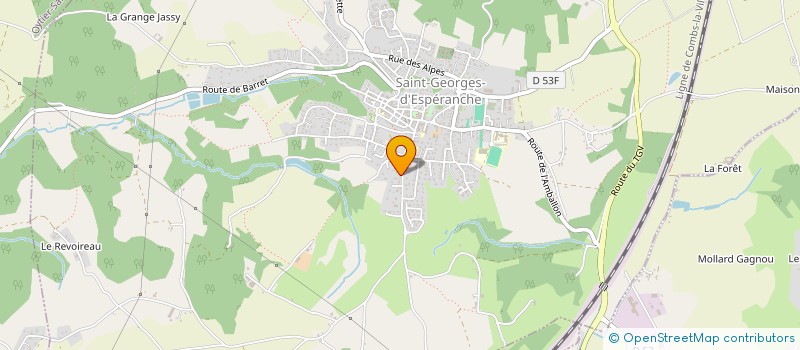 localisation de l'entreprise MONSIEUR NATHAN DALLARD  SAINT-GEORGES-D'ESPERANCHE