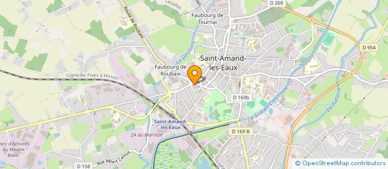 localisation de l'entreprise MONSIEUR NATHAN DAVOINE  THIANT