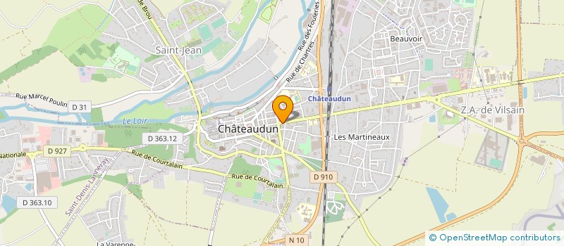 localisation de l'entreprise MONSIEUR NATHAN DE OLIVEIRA à CHATEAUDUN