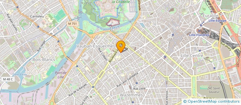 localisation de l'entreprise MONSIEUR NATHAN DE SAINT MELEUC  LILLE