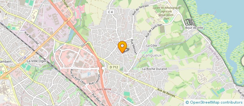 localisation de l'entreprise MONSIEUR NATHAN DELAMARRE  LANGUEUX