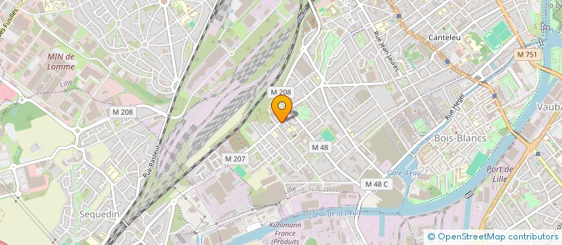 localisation de l'entreprise MONSIEUR NATHAN DELAROQUE à LILLE